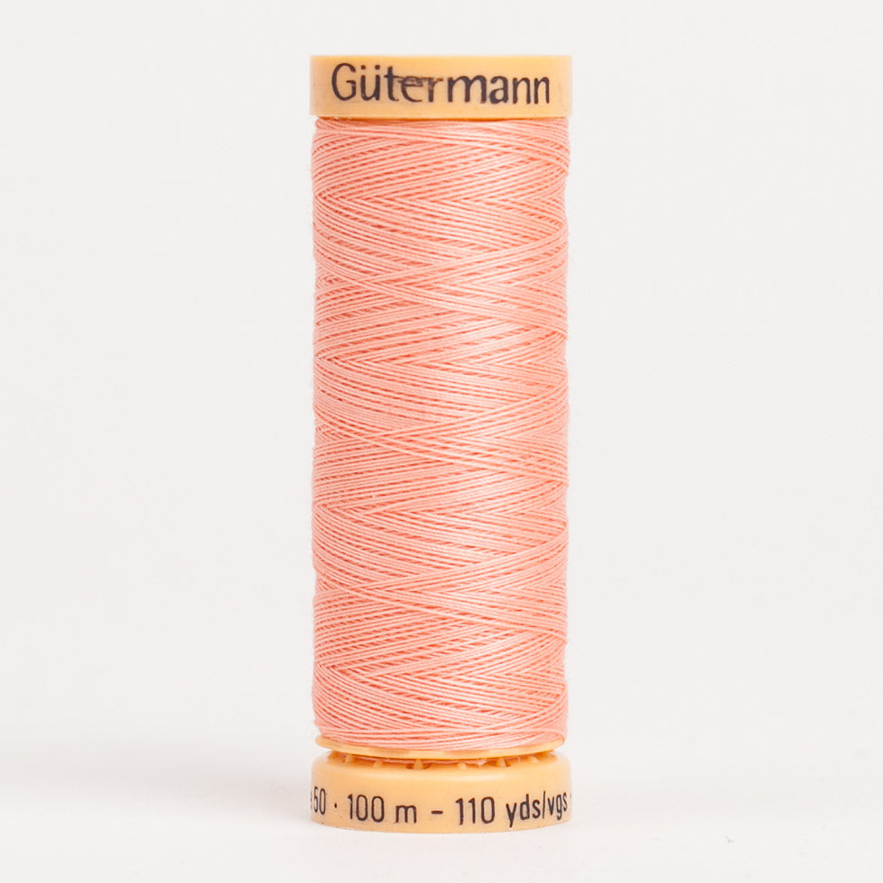 Gutermann Cotton Thread 100m - 4980 Light Salmon