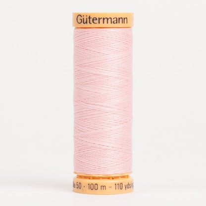 Gutermann Cotton Thread 100m - 5090 Cotton Candy Pink