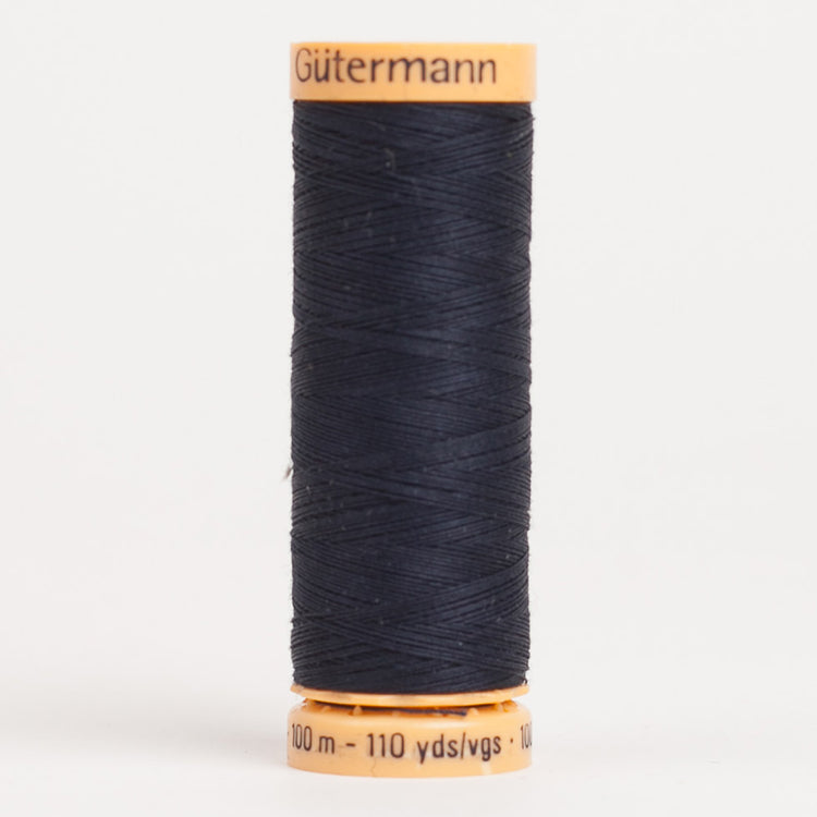 template--25130090922057__main-Gutermann Cotton Thread 100m - 6210 Dark Navy