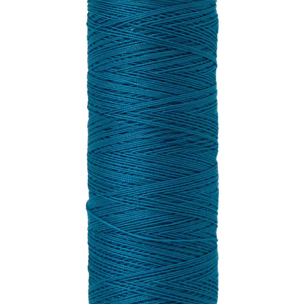 Gutermann Natural Cotton Thread 100m - 7540 Turquoise Blue - Detail