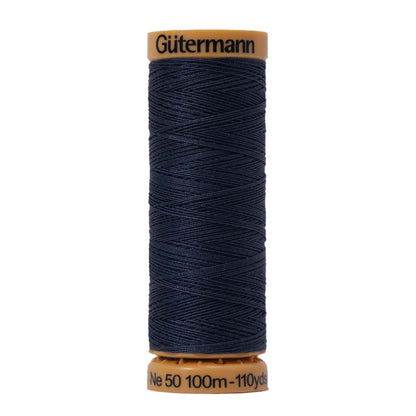 Gutermann Natural Cotton Thread 100m - 7400 Slate Board Gray