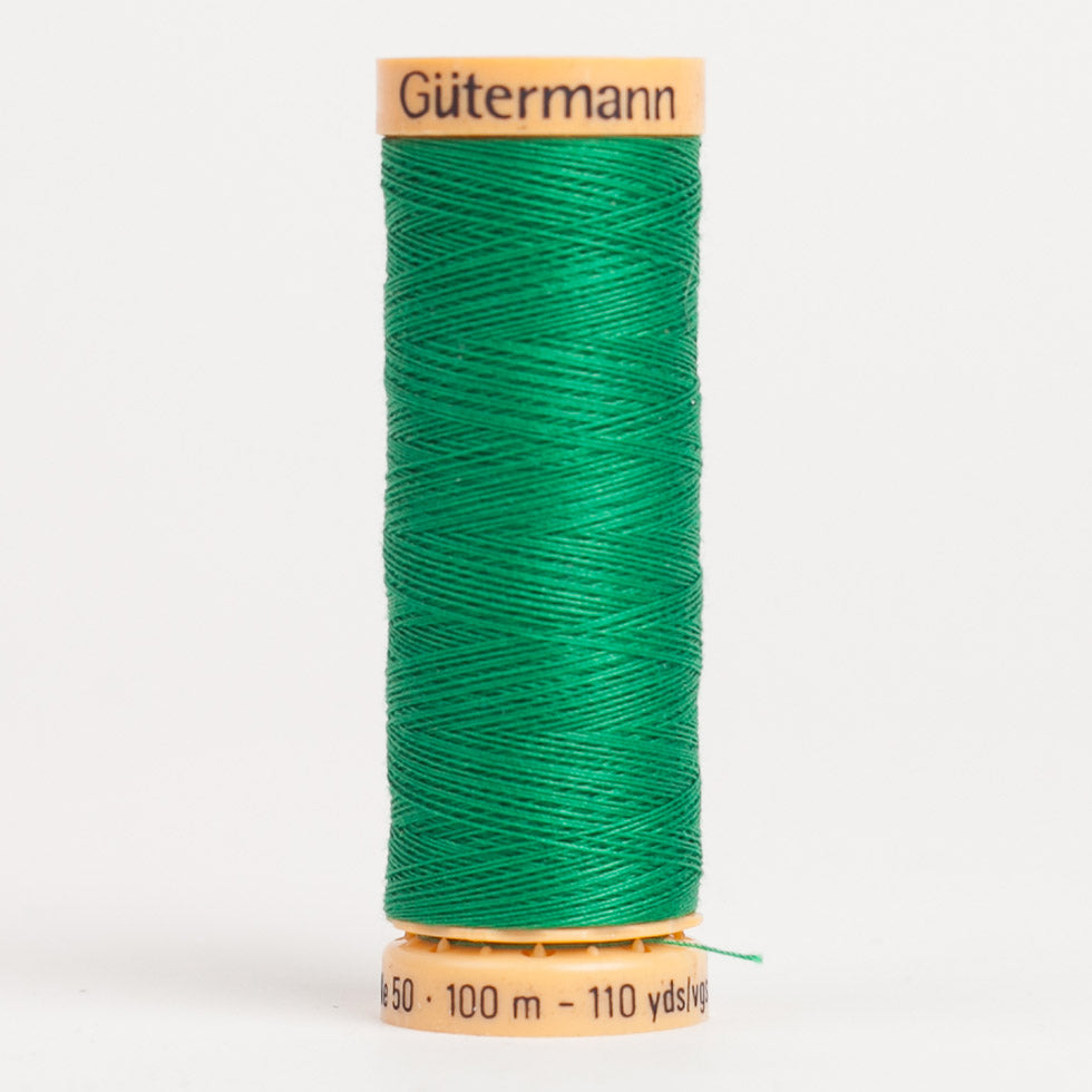 Gutermann Cotton Thread 100m - 7830 Kelly Green
