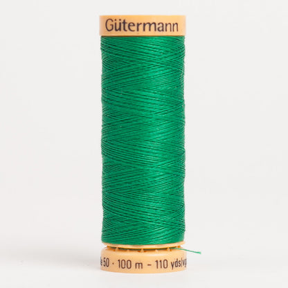 Gutermann Cotton Thread 100m - 7830 Kelly Green