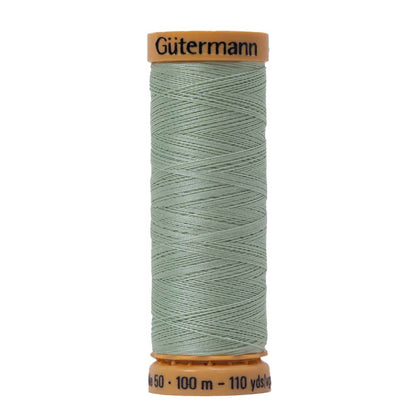 Gutermann Natural Cotton Thread 100m - 7940 Light Silver Green