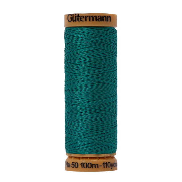 Gutermann Natural Cotton Thread 100m - 7810 Jewel Green