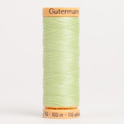 Gutermann Cotton Thread 100m - 8975 Pastel Green