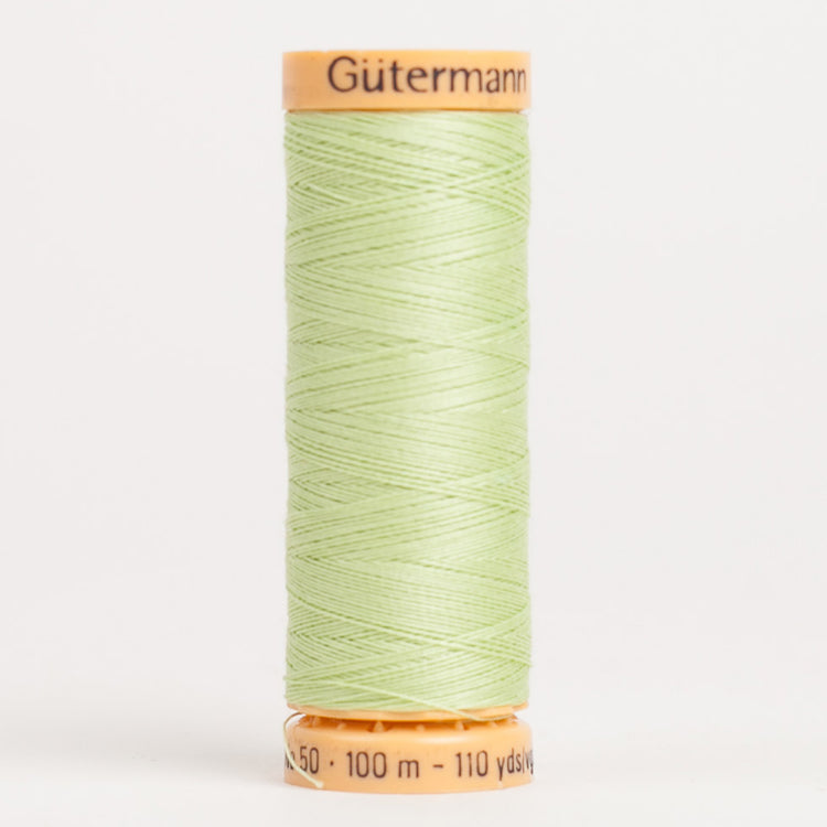 template--25130090922057__main-Gutermann Cotton Thread 100m - 8975 Pastel Green