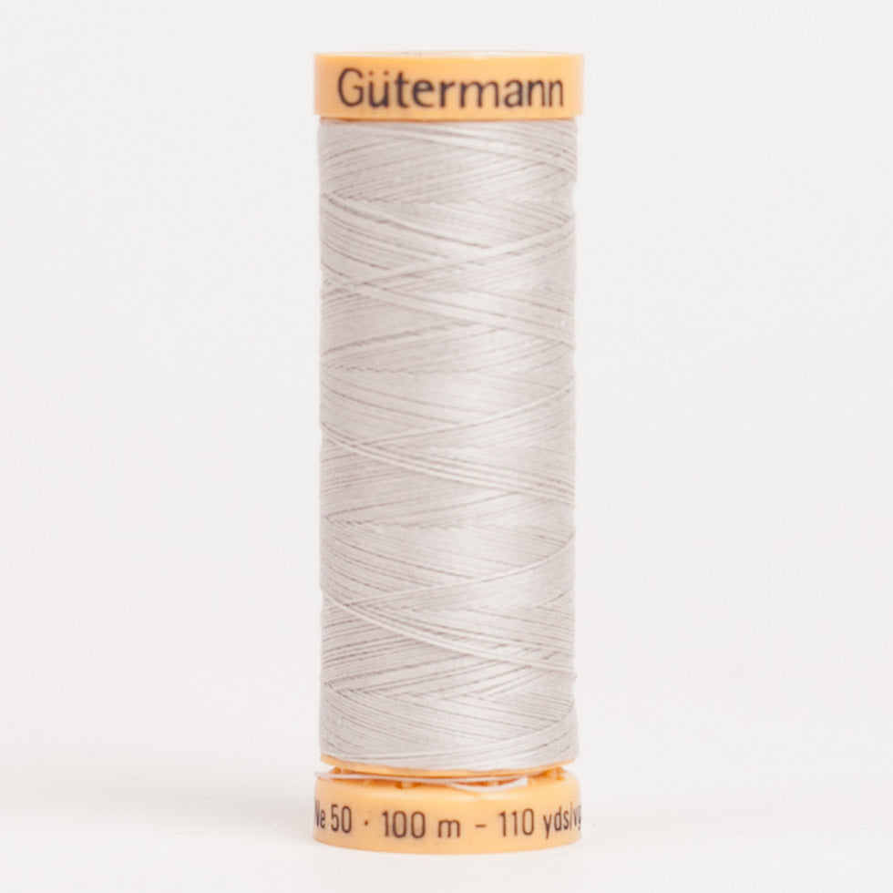 Gutermann Cotton Thread 100m - 9045 Light Gray
