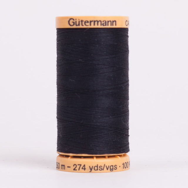 Gutermann Natural Cotton Thread 250m - 1001 Black