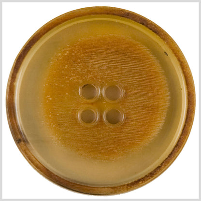 Brown Horn Button - 44L/28mm