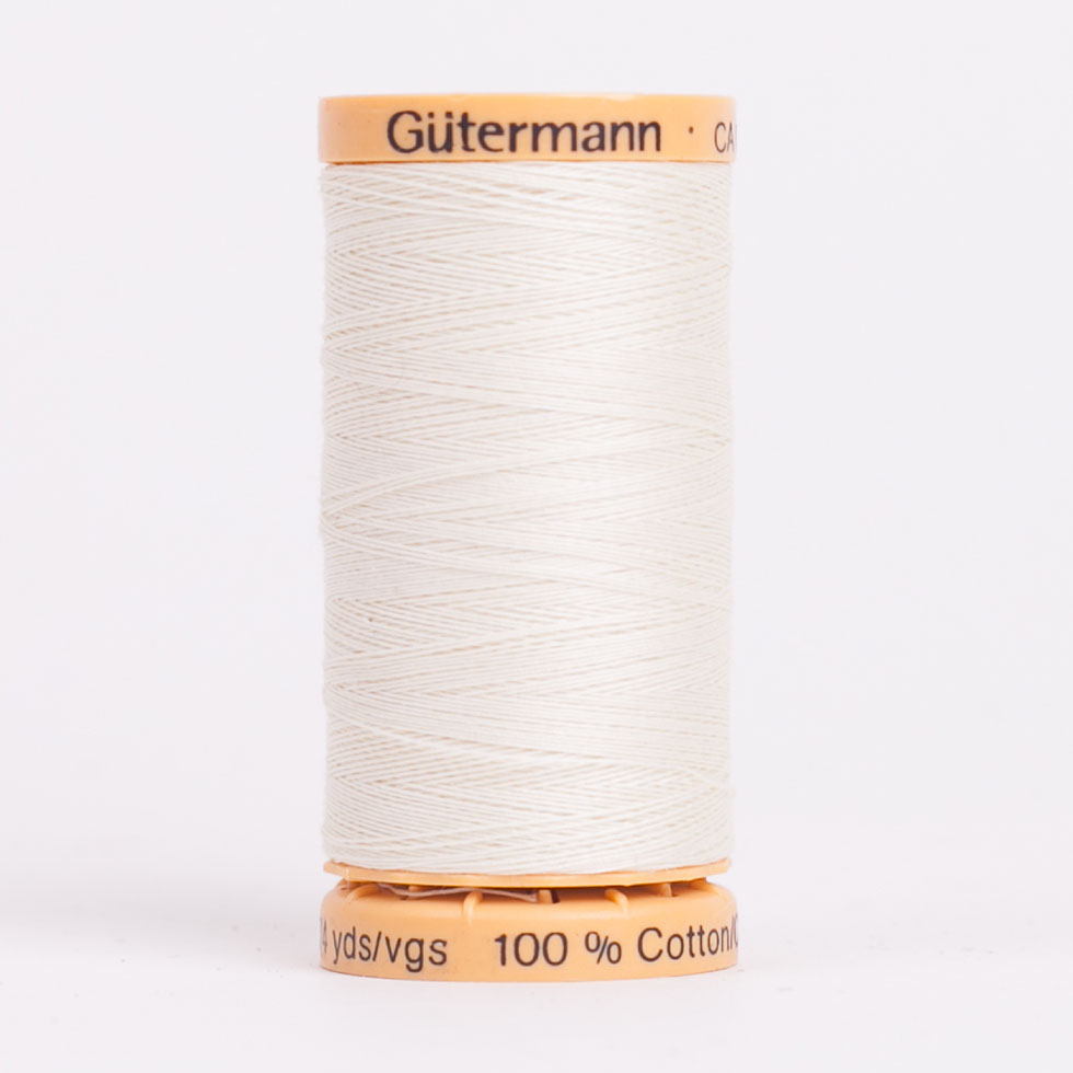 Gutermann Natural Cotton Thread 250m - 1040 Ivory