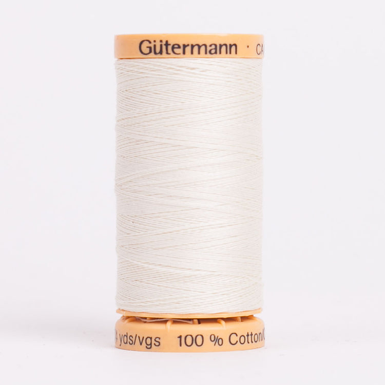 template--25130090922057__main-Gutermann Natural Cotton Thread 250m - 1040 Ivory