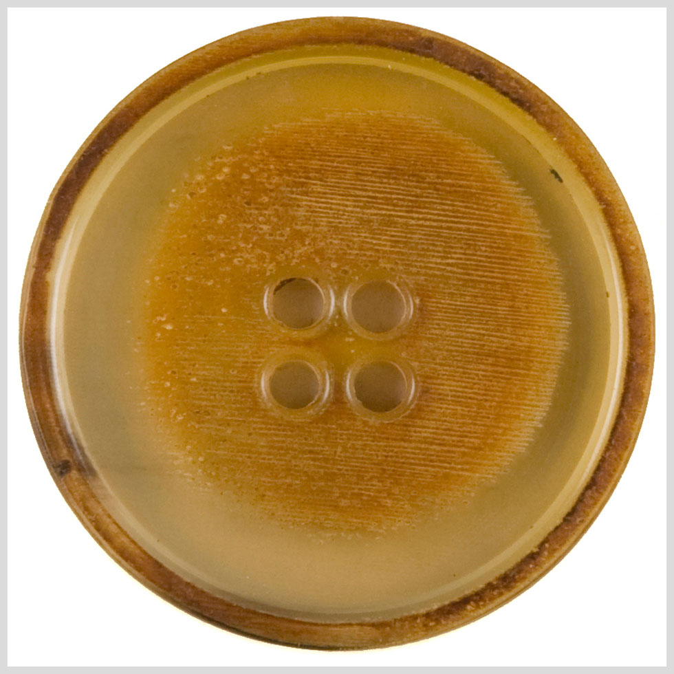 Brown Horn Button - 54L/34mm