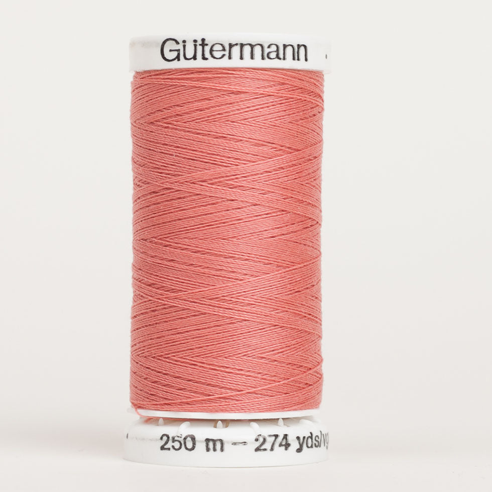 Gutermann Sew All Thread 250m - 352 Coral Rose