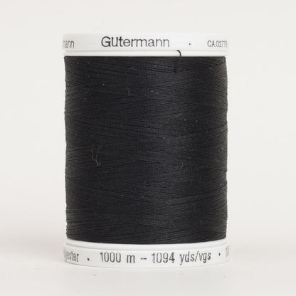 Gutermann Sew All Thread 1000m - 10 Black Detail