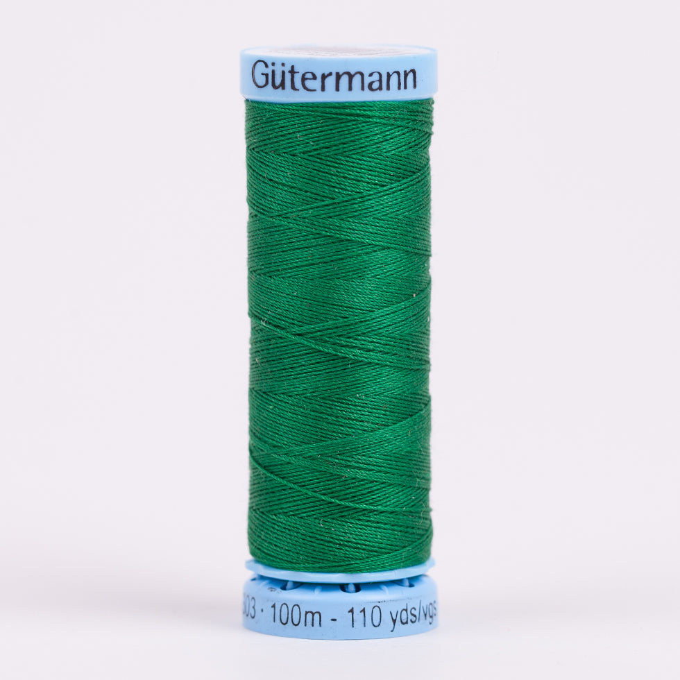 Gutermann Silk Thread 100m - 237 Kelly Green