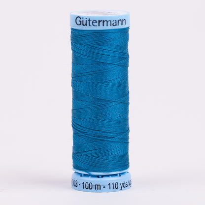 Gutermann Silk Thread 100m - 483 Deep Turquoise