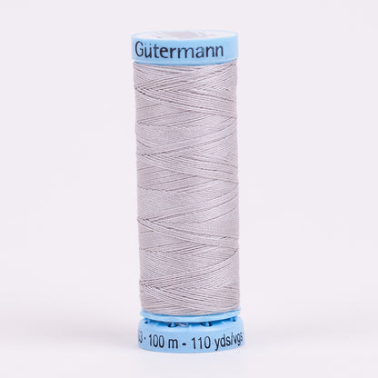 Gutermann Silk Thread 100m - 38 Pale Stone Gray