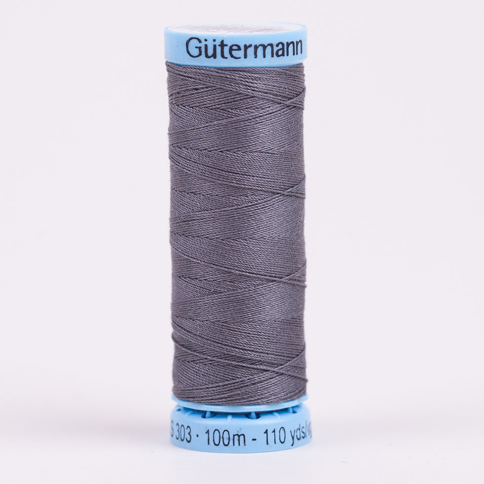 Gutermann Silk Thread 100m - 701 Rail Gray