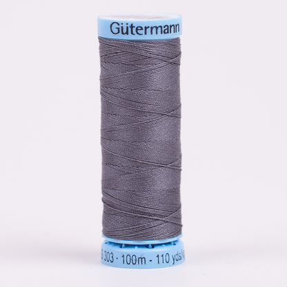 Gutermann Silk Thread 100m - 701 Rail Gray