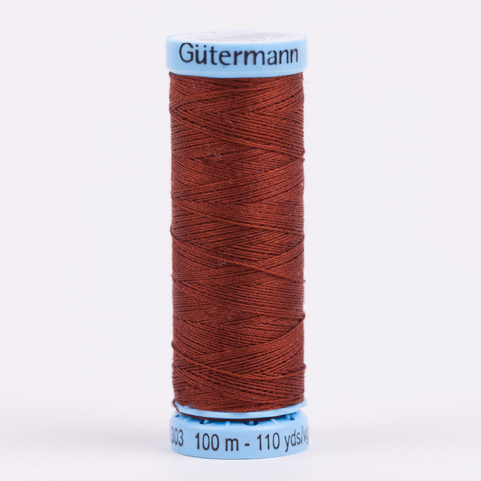 Gutermann Silk Thread 100m - 230 Rustic Brown
