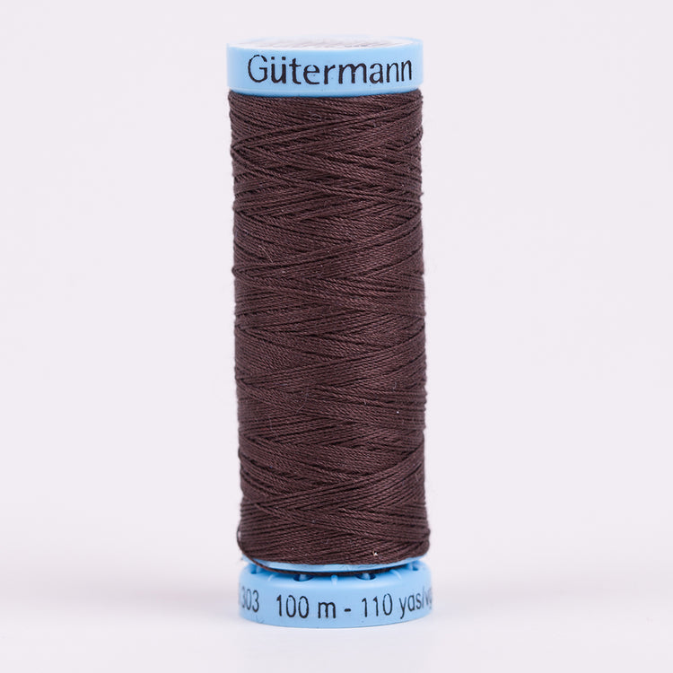 template--25130090922057__main-Gutermann Silk Thread 100m - 696 Walnut