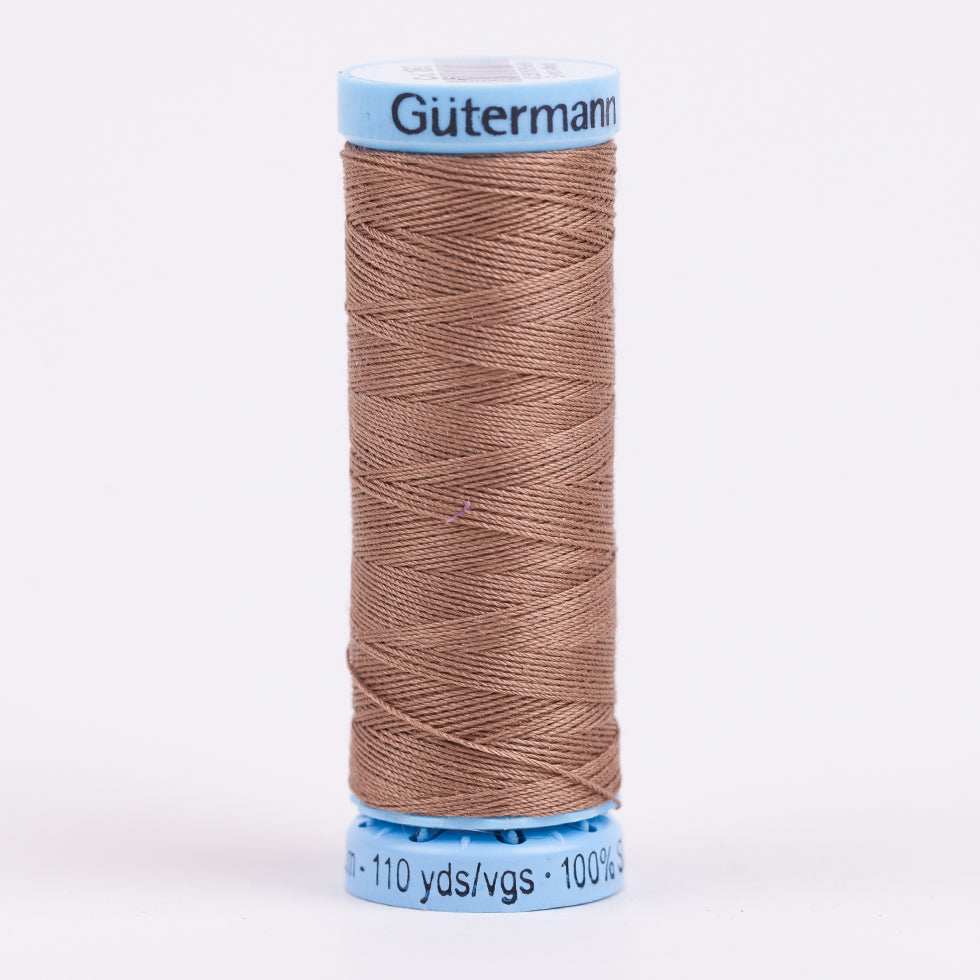 Gutermann Silk Thread 100m - 180 Dark Beige