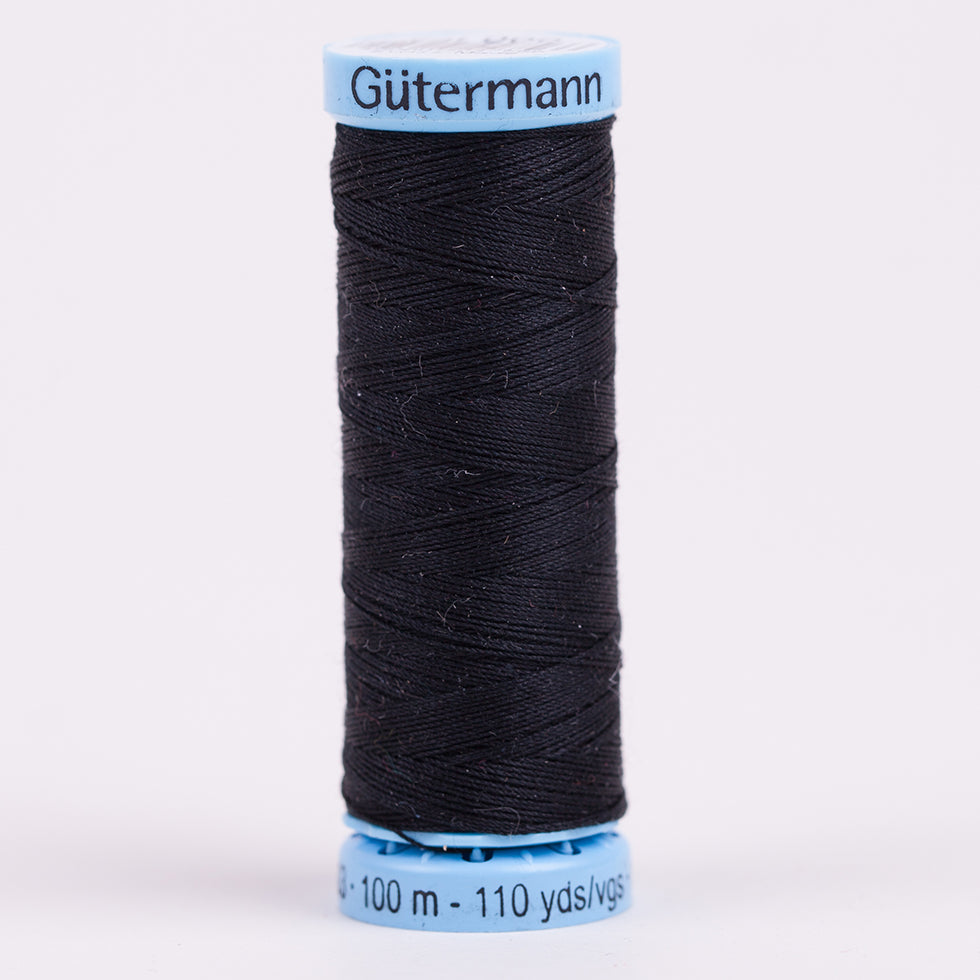 Gutermann Silk Thread 100m - 000 Black