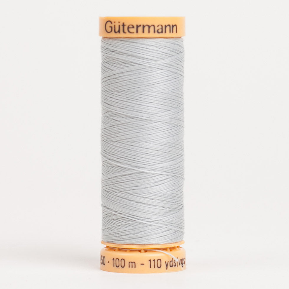 Gutermann Cotton Thread 100m - 9120 Light Slate