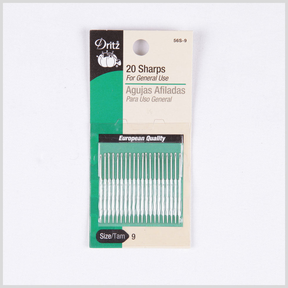 Dritz Sharp Needles Size 9 - 20ct