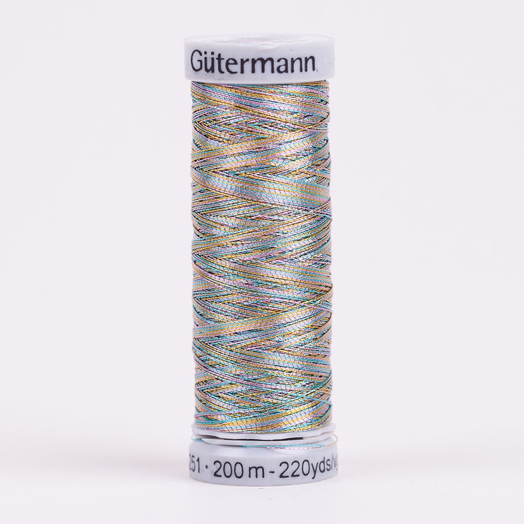 template--25130090922057__main-Gutermann Metallic Thread 200m - 71 Silver/Multicolor