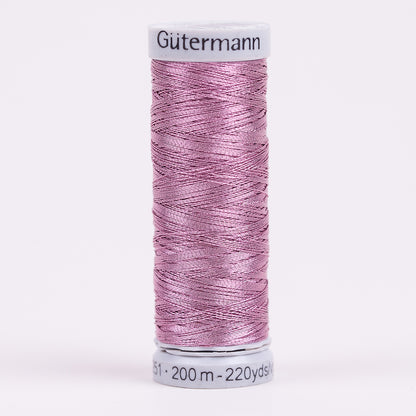 Gutermann Metallic Thread 200m - 624 Oleander