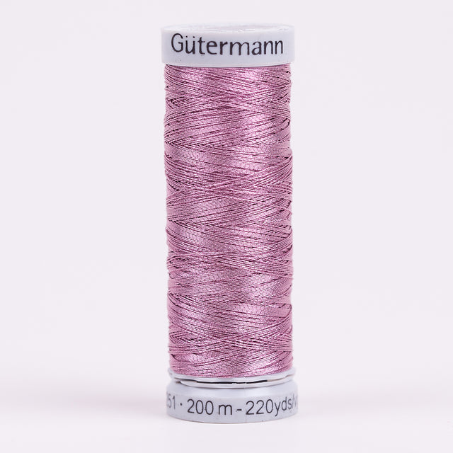 Gutermann Metallic Thread 200m - 624 Oleander