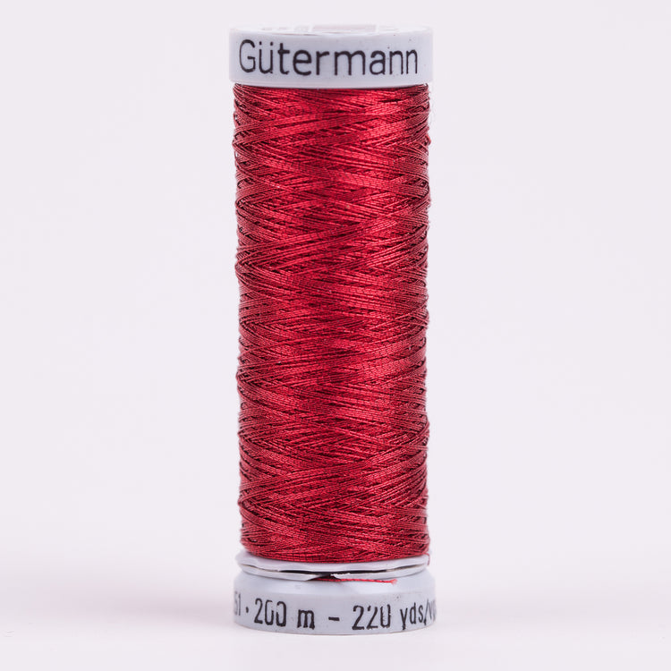 template--25130090922057__main-Gutermann Metallic Thread 200m - 247 Cranberry
