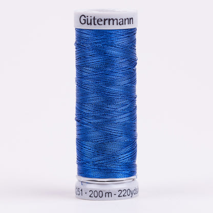 Gutermann Metallic Thread 200m - 315 Royal Blue