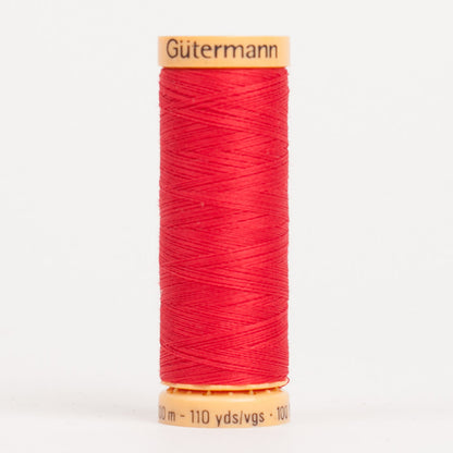 Gutermann Cotton Thread 100m - 4880 Bright Red