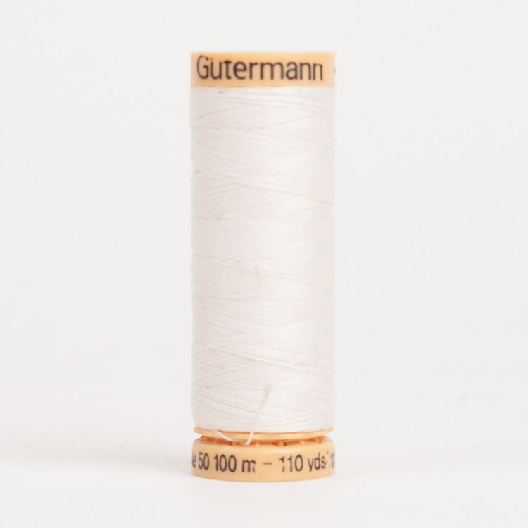template--25130090922057__main-Gutermann Cotton Thread 100m - 1040 Ivory