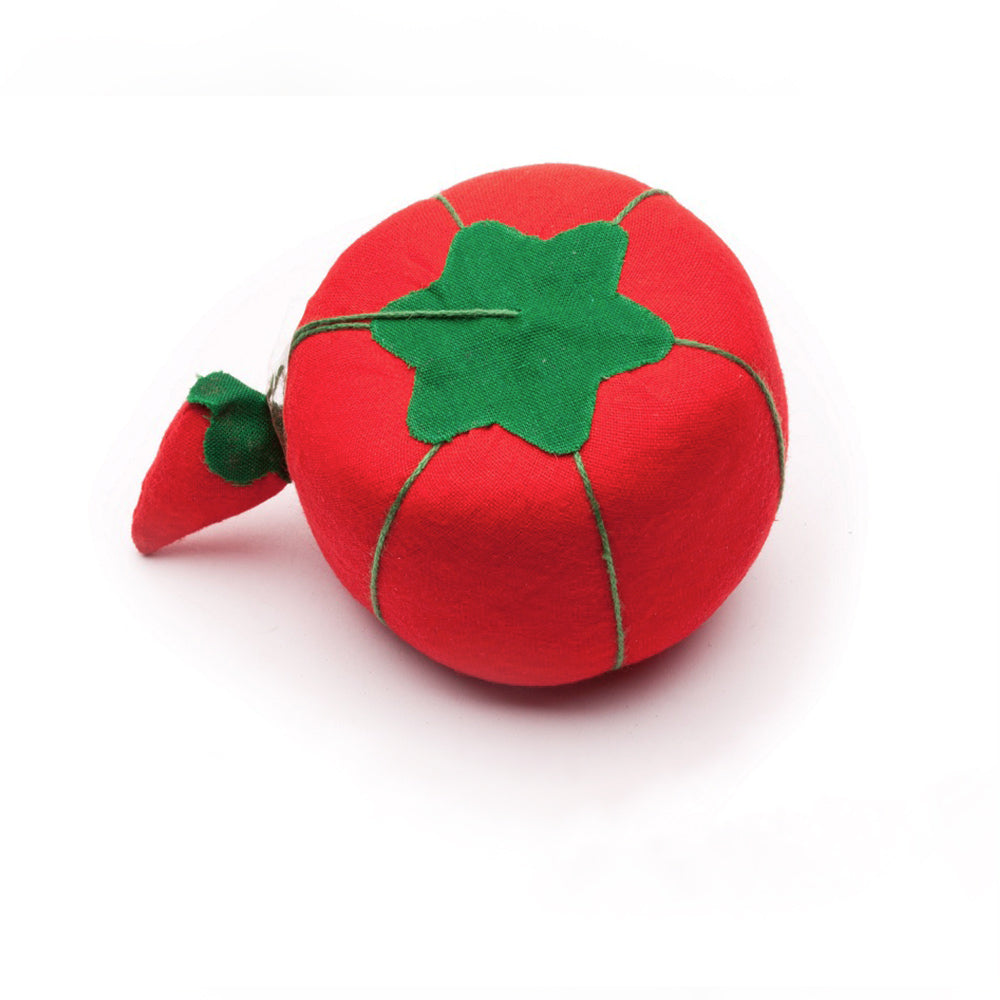 Dritz Green and Red Tomato Pin Cushion Emery