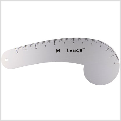 Lance French Curve - 12" Detail