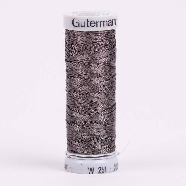 Gutermann Metallic Thread 200m - 9360 Gunmetal