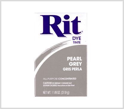 Rit All-Purpose Box Fabric Dye - Pearl Gray - 1 1/8oz