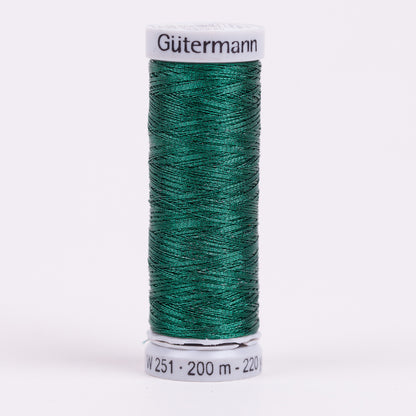 Gutermann Metallic Thread 200m - 8095 Green