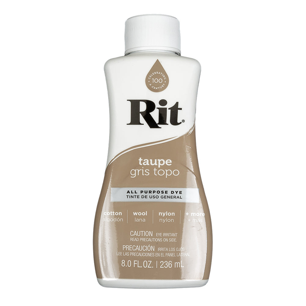 Rit All-Purpose Liquid Fabric Dye - Taupe - 8oz Bottle