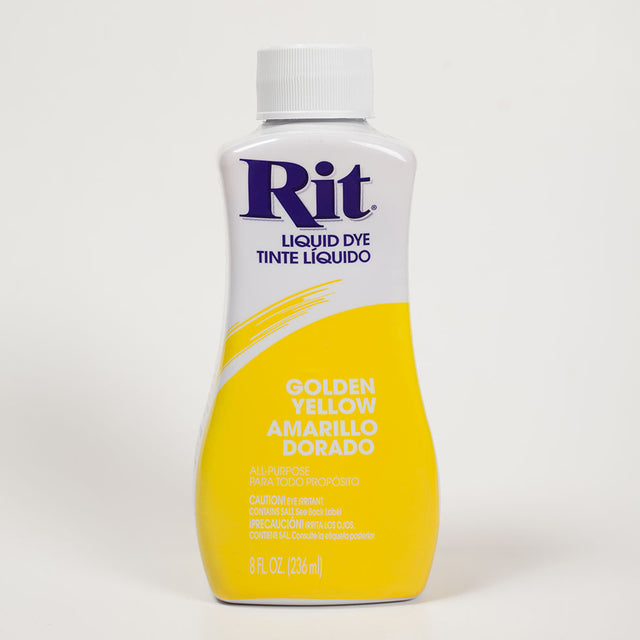 Rit All-Purpose Liquid Fabric Dye - Golden Yellow - 8oz Bottle