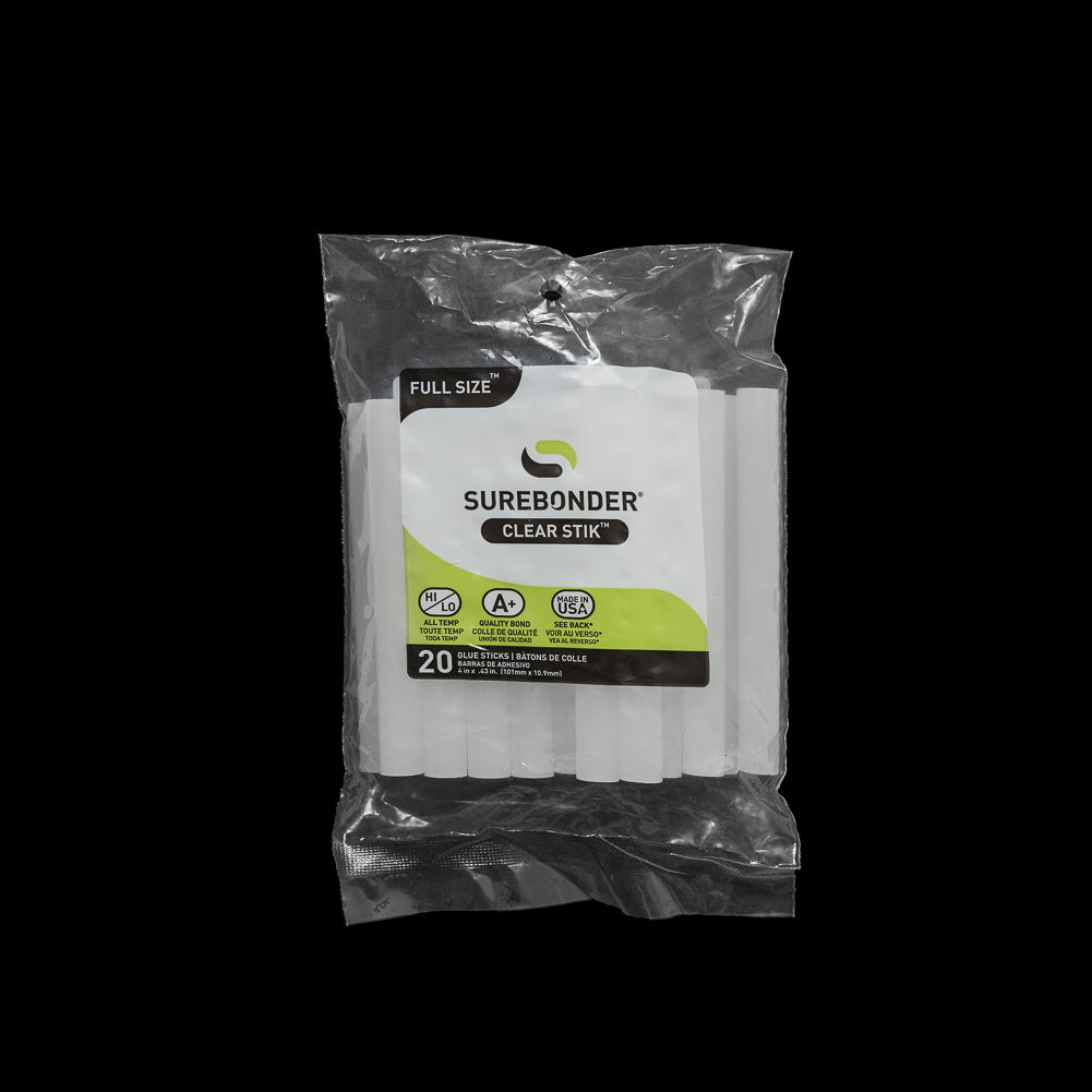 All Purpose Clear Glue Sticks - 20 Count