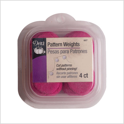 Dritz Pink Pattern Weights