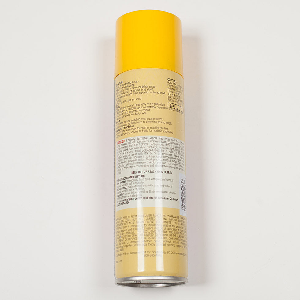 Dritz Spray Adhesive Detail