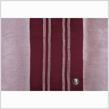 Mulberry Stripes Tone on Tone Full