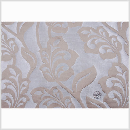 Cream Damask Poly Full
