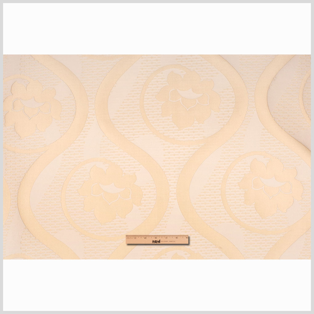 Cream Floral Poly Full